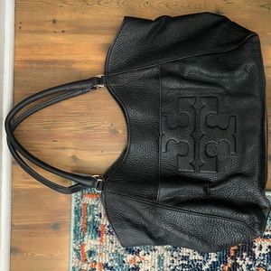 Tori Burch black medium bag